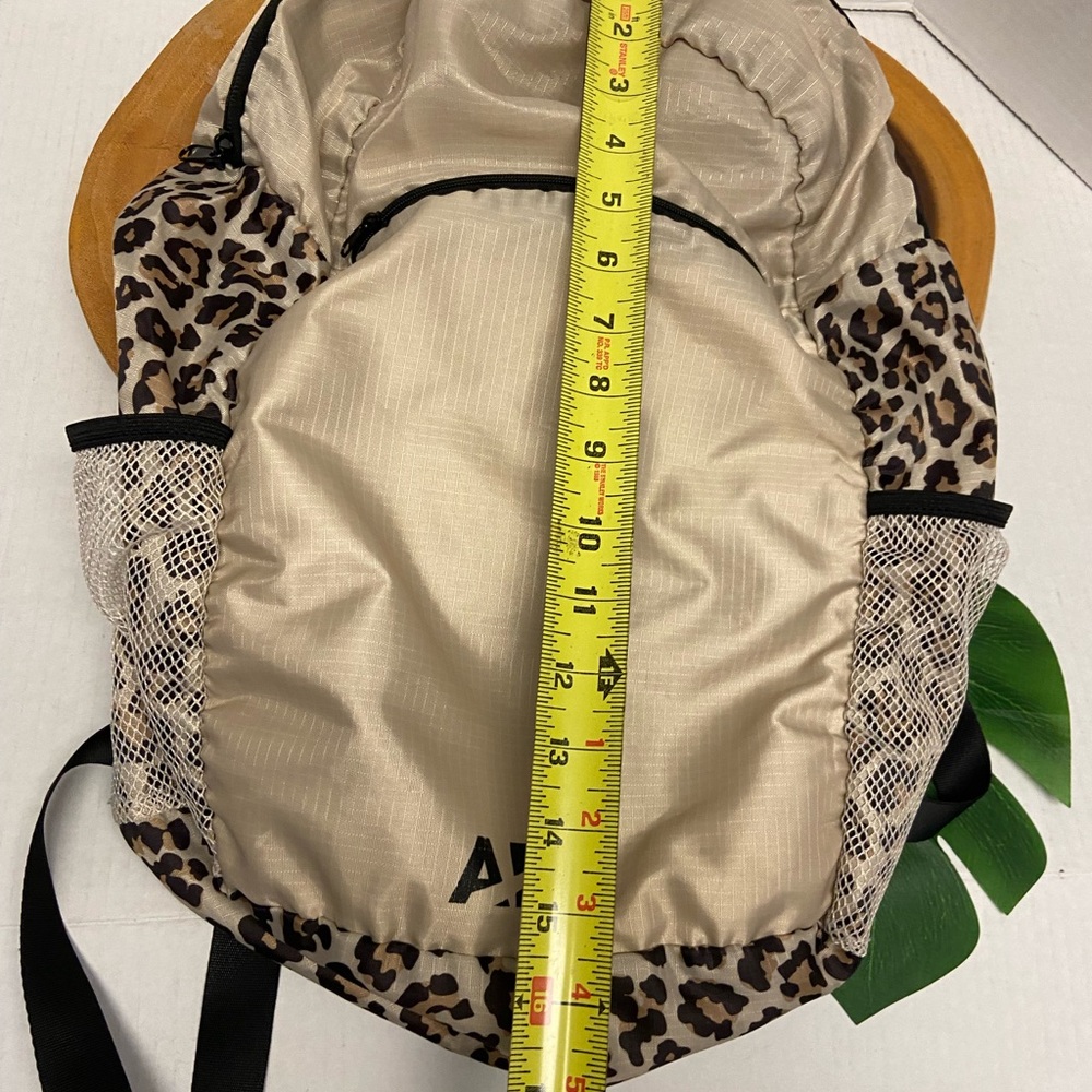 Apl Packable Cheetah Print Backpack - image 6
